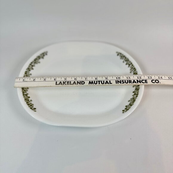 Vintage Corelle Crazy Daisy Spring Blossom Oval Platter - Picture 2 of 2